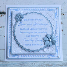 Phill Martin Sentimentally Yours A5 Clear Stamp Set - Frame Maker : Elegant Scrolls