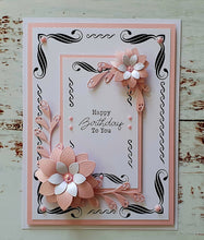 Phill Martin Sentimentally Yours A5 Clear Stamp Set - Frame Maker : Elegant Scrolls
