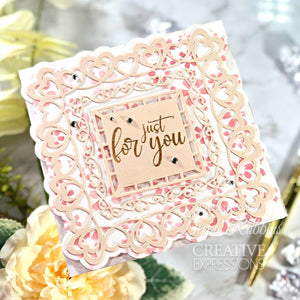 Dies by Sue Wilson Frames & Tags - Loving Hearts Frame