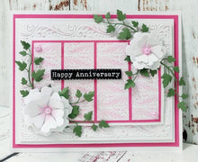 Phill Martin Sentimentally Yours A6 Clear Stamp - Accessory Collection : Beaded Flourish Background