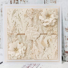 Phill Martin Sentimentally Yours A6 Clear Stamp - Accessory Collection : Beaded Flourish Background
