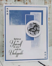 Phill Martin Sentimentally Yours Colour Coordinates 8 x 8 Paper Pack - Distressed Linen in shades of Blue