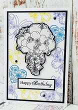 Phill Martin Sentimentally Yours A5 Clear Stamp Set - Enchanted Blooms Balloon Bouquets