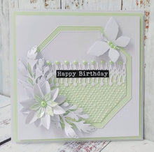 Phill Martin Sentimentally Yours 3D Embossing Folder - Beaded Diamonds