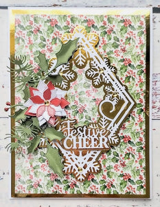 Phill Martin Sentimentally Yours Festive Collection - Fancy Frames Snowflake Diamond
