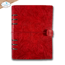 Elizabeth Craft Designs - Everyday Memories : Memory Binder - Festive Red Embossed