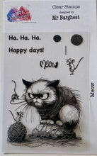 Art Inspirations Mr Barghest A7 Stamp Set - Meow