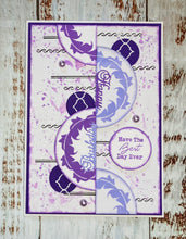 Phill Martin Sentimentally Yours A5 Clear Stamp Set - Frame Maker : Elegant Scrolls