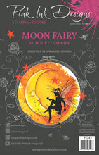 Pink Ink Designs A5 Clear Stamp Set - Silhouette Series : Moon Fairy