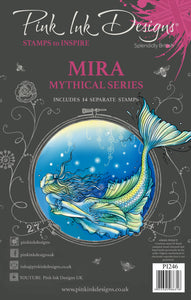 Pink Ink Designs A5 Clear Stamp Set - Mythical Series : Mira