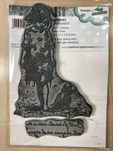 Pre-Loved : Creative Expressions Andy Skinner A6 Grey Rubber Stamp Set - Best Friends