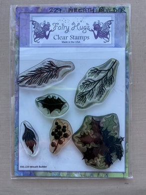 Pre-Loved : Fairy Hugs Stamp Set - Wreath Builder