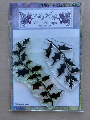 Pre-Loved : Fairy Hugs Stamp Set - Holly Stalks