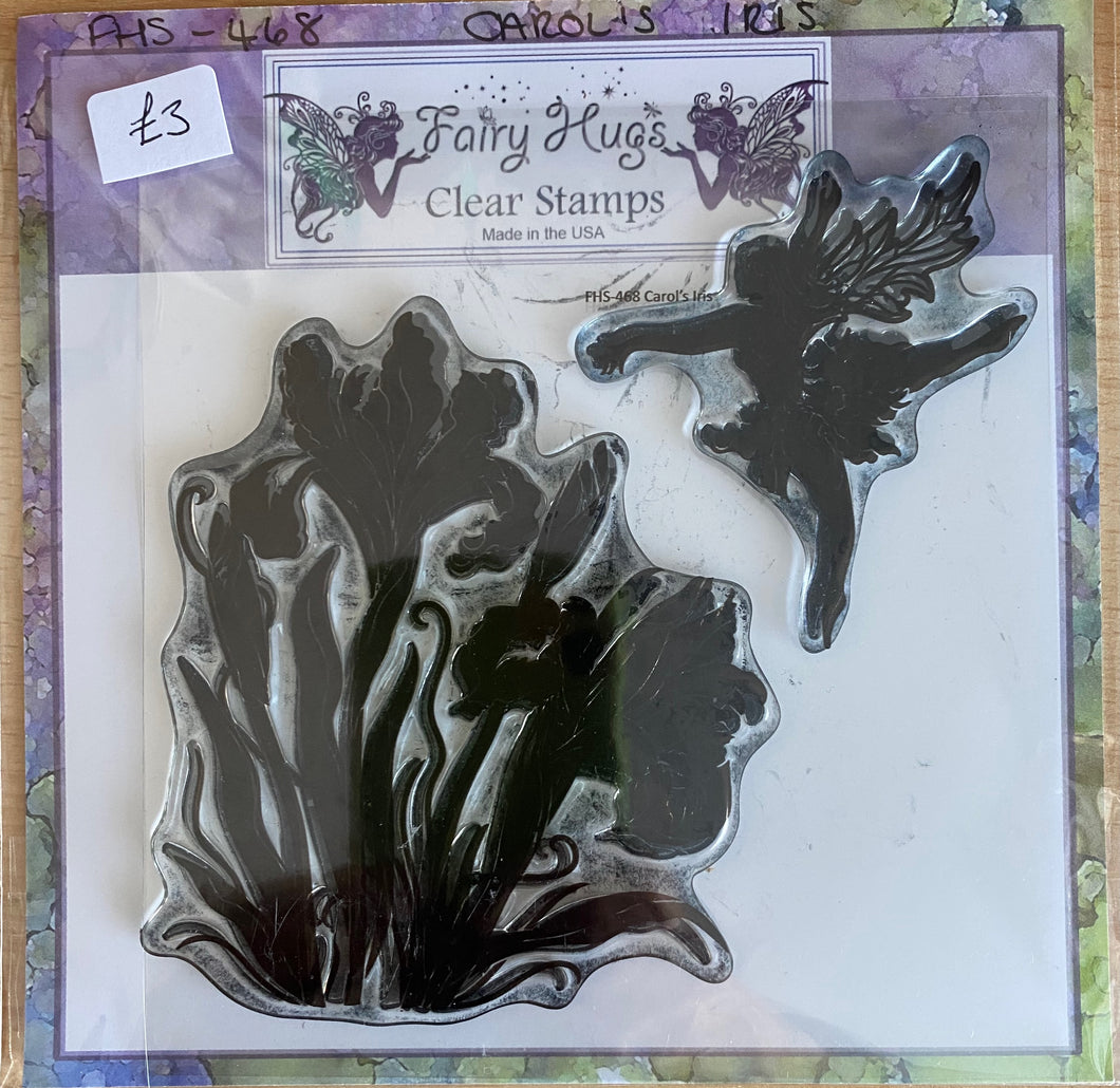 Pre-Loved : Fairy Hugs Stamp Set - Carol's Iris