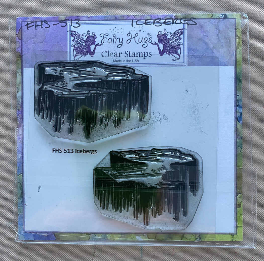 Pre-Loved : Fairy Hugs Stamp Set - Icebergs
