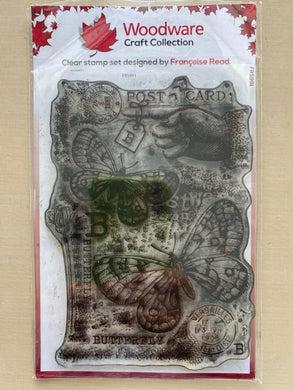 Pre-Loved : Woodware Clear Magic Single - B is For Butterfly