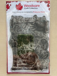 Pre-Loved : Woodware Clear Magic Single - B is For Butterfly