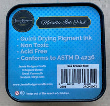 Pre-Loved : Jamie Rodgers Crafts Metallic Ink Pad - Sea Breeze Blue