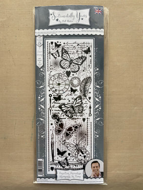 Pre-Loved : Sentimentally Yours DL Stamp - Papillon Paradise Moments In Time