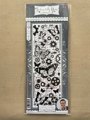 Pre-Loved : Sentimentally Yours DL Stamp - Papillon Paradise Moving Mechanisms