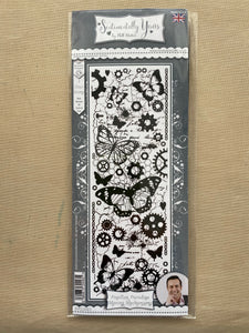 Pre-Loved : Sentimentally Yours DL Stamp - Papillon Paradise Moving Mechanisms