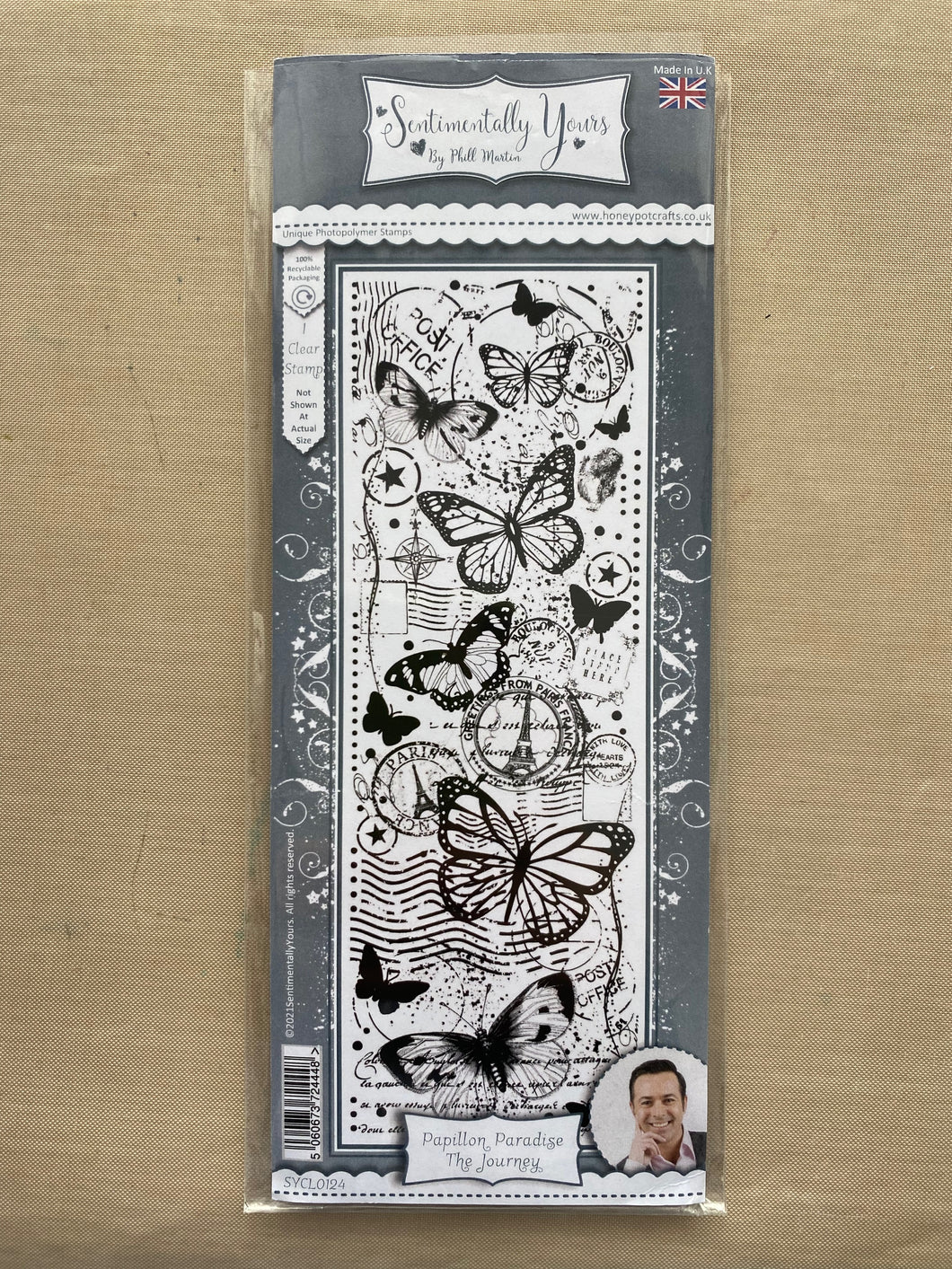 Pre-Loved : Sentimentally Yours DL Stamp - Papillon Paradise The Journey