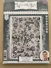 Pre-Loved : Sentimentally Yours A5 Stamp Set - Big Backgrounds : Vintage Daisies Journal Page