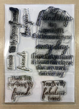 Pre-Loved : Sentimentally Yours A6 Stamp - Essential Verses : Friendship