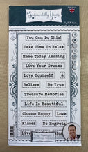 Pre-Loved : Sentimentally Yours DL Stamp Set - Ticket Tapetastic 2 : Motivational Sentiments