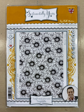 Pre-Loved : Sentimentally Yours A6 Stamp - Sunflower Parade : Exquisite