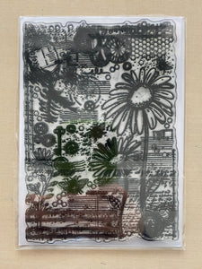 Pre-Loved : Sentimentally Yours A6 Stamp - Daisies Medley