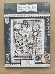 Pre-Loved : Sentimentally Yours A6 Stamp - Daisies Medley