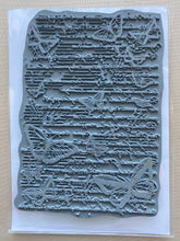 Pre-Loved : Sentimentally Yours A6 Rubber Stamp - Papillon Script