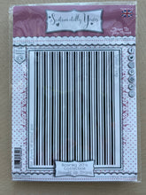 Pre-Loved : Sentimentally Yours A6 Rubber Stamp - Roaring 20's Straight Up Stripes