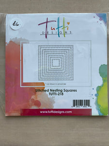 Pre-Loved :  Tutti Designs - Stitched Nesting Squares