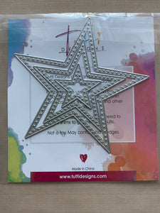 Pre-Loved :  Tutti Designs - Cross Stitch Nesting Stars