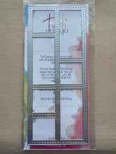 Pre-Loved :  Tutti Designs - Slimline Stitched Collage Frame