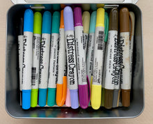 Pre-Loved : 30 x Distress Crayons and Storage Tin