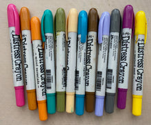 Pre-Loved : 30 x Distress Crayons and Storage Tin
