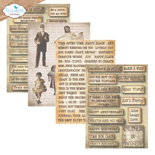 Elizabeth Craft Designs - Art Journal Specials : Journal Ephemera 1