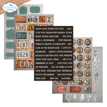 Elizabeth Craft Designs - Art Journal Specials : Journal Ephemera 2