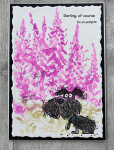 Art Inspirations Mr Barghest A7 Stamp Set - Pedigree