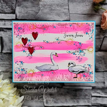 Pink Ink Designs A5 Clear Stamp Set - Wings Series : Swan Jovi