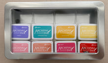 Pre-Loved : 8 x Mini Archival Ink Pads and Storage Tin