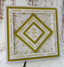 Phill Martin Sentimentally Yours A6 Clear Stamp Set - Sentiment Builder Collection : Sent With Love