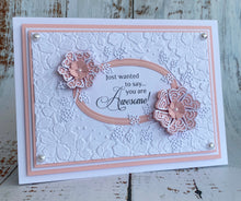 Phill Martin Sentimentally Yours 3D Embossing Folder - 7 x 5 Floral Bouquet