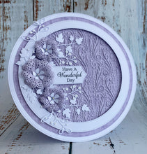 Phill Martin Sentimentally Yours 3D Embossing Folder - 8 x 8 Beaded Flourish