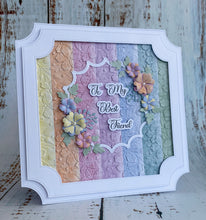 Phill Martin Sentimentally Yours 3D Embossing Folder - 8 x 8 Floral Bouquet