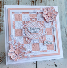 Phill Martin Sentimentally Yours 3D Embossing Folder - 8 x 8 Floral Bouquet