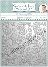 Phill Martin Sentimentally Yours 3D Embossing Folder - Rococo Elegance